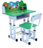 Table et chaise réglable pour Enfant salle d'étude et Table démontable