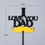 Topper I love you dad