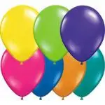 lot de 100 ballons de baudruche en latex opaque multicolore BALLAOP1Multicolore 1