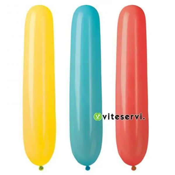 Set de 10 Ballon saucisse pour décoration d'anniversaire, mariage etc...