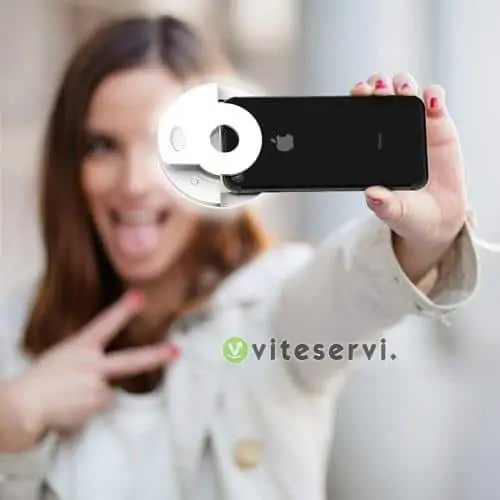 Mini selfie ring light portable pour telephone 2 Mini Ring light pour selfie modèle 36 leds rechargeable bout android pour téléphone et TikTok