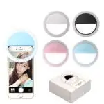 Mini Ring light pour selfie modèle 36 leds rechargeable bout android pour téléphone et TikTok