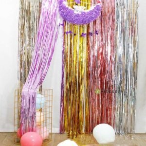 Rideau multicolore de décoration d&rsquo;anniversaire, de mariage etc…