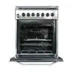 Cuisinière à four GLAMSTAR 4 feux à rôtissoire et minuterie