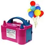 Pompe à air électrique gonfleur de ballons de baudruche pour anniversaire fête et cérémonie