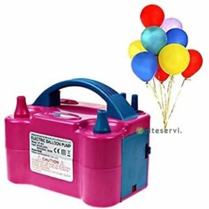 Pompe à air électrique gonfleur de ballons de baudruche pour anniversaire fête et cérémonie