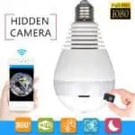 Ampoule Caméra De Surveillance Sans Fil rotative 360 Degrés