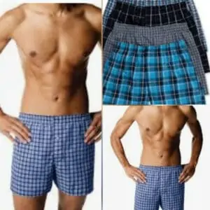 Caleçon Men’s woven Boxers 3 en 1