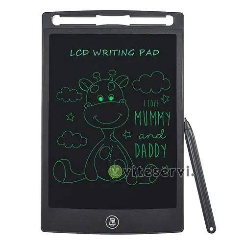 Ardoise magique electronique Tablette LCD viteservi Tablette D'écriture 8.5 Pouces Ardoise Magique Electronique à écran plat LCD - pour adulte et pour enfant