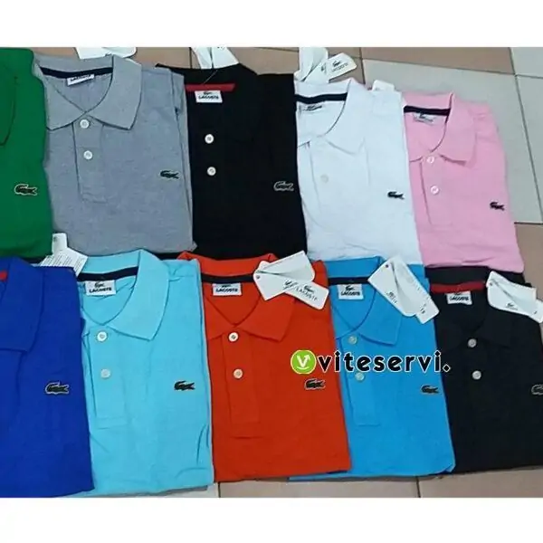 LACOSTE 12 Tenue LACOSTE manche Courte griffée crocodile