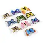 Papillons lumineux pour decoration nocturne chambre et salle de fêtes