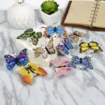Papillons lumineux pour decoration nocturne chambre et salle de fêtes