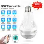 Ampoule Caméra De Surveillance Sans Fil rotative 360 Degrés