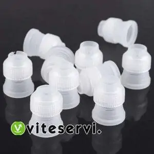 Adaptateur de connecteur en plastique pour crème de pâtisserie