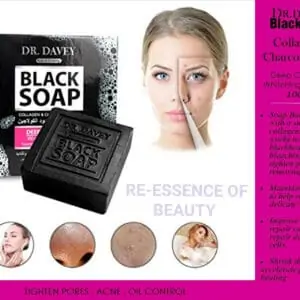 Savon noir Black soap élimine taches,boutons, ride,acné éclatant de visage