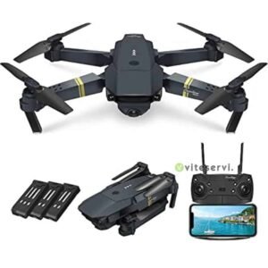 Mini Drone avec caméra HD 1080P, Wifi, connecter, Drone FPV Plegable Drone Optique Flujo Positionnement