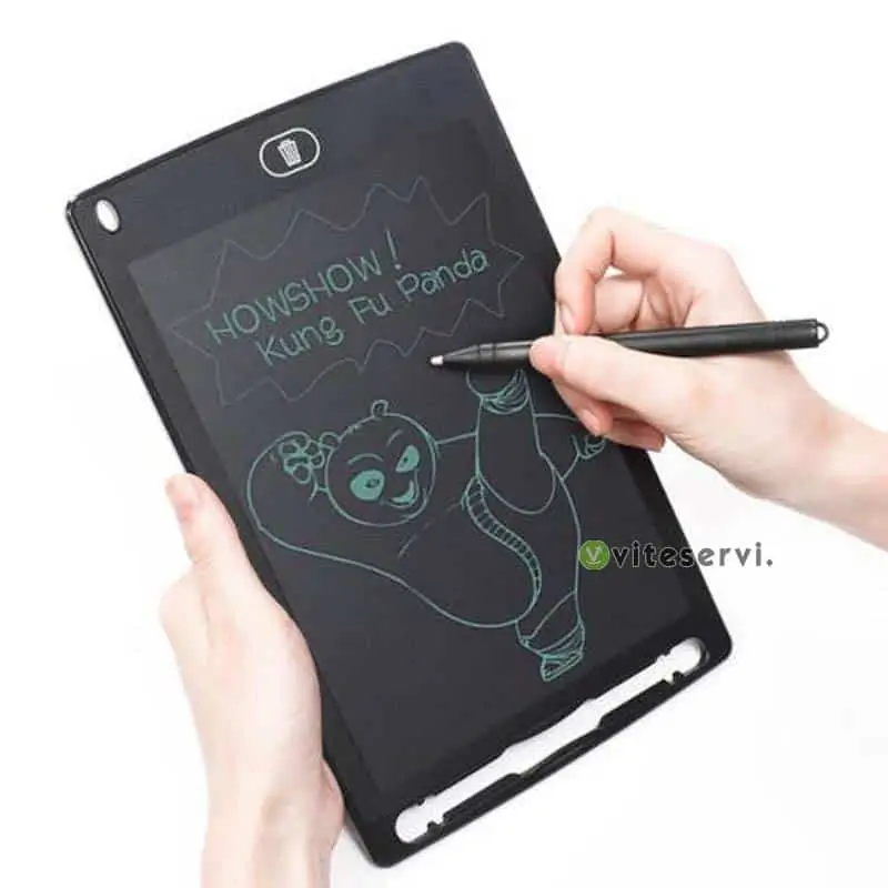 giant 131861 Tablette D'écriture 8.5 Pouces Ardoise Magique Electronique à écran plat LCD - pour adulte et pour enfant