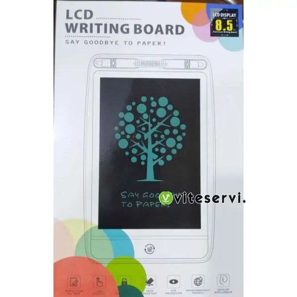 lcd writing board original Tablette D'écriture 8.5 Pouces Ardoise Magique Electronique à écran plat LCD - pour adulte et pour enfant