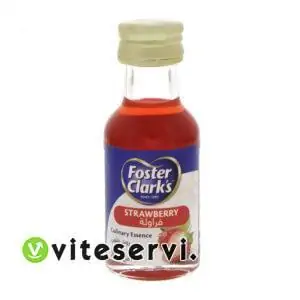 Arome Senteur Fraise Liquide Foster Clark's pour boisson et pâtisserie