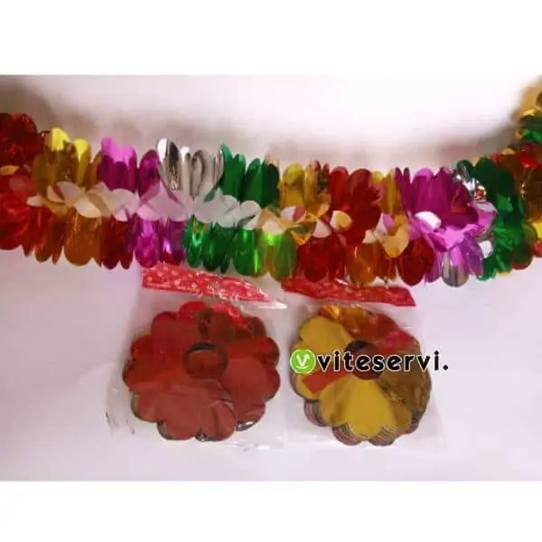 Guirlande de décoration pour fête, mariage, anniversaire.