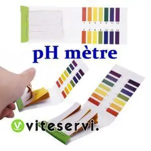 Papier ph 80 Bandelletes Test PH Mètre Testeur Acidité de liquide eau jus