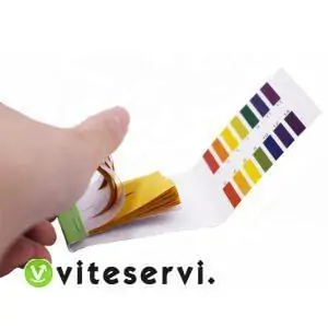 Papier ph 80 Bandelletes Test PH Mètre Testeur Acidité de liquide eau jus
