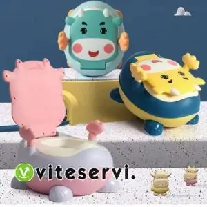 Pot à couvercle pliable pour bébé déplaçable pour les voyages et sorties