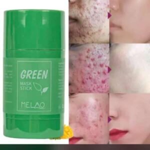 Masque Green au thé vert contre les sébums, acné, boutons, tâche et rides