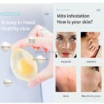 Savon oeuf pour le visage et corps lissent souple