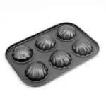 Moule métallique de 06 forme Coquillage non collants