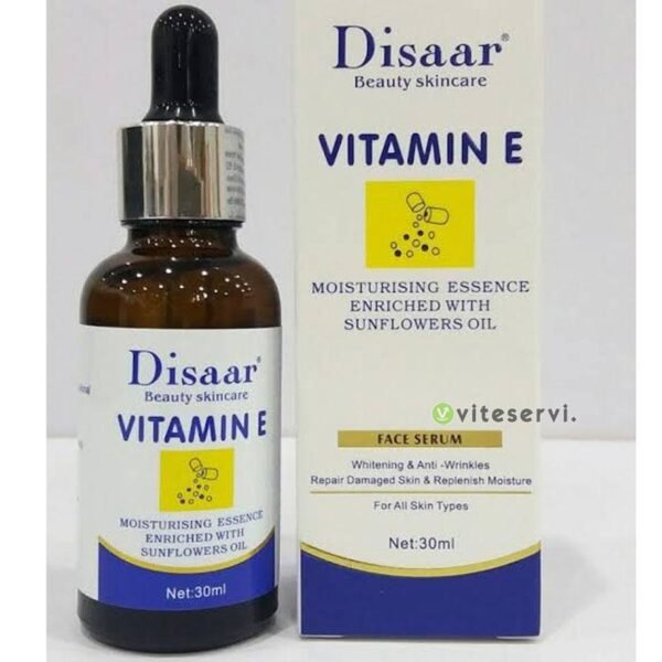 Disaar vitamine E Sérum Facial éclaircissant contre les rougeurs les tâches Disaar vitamine E Sérum Facial éclaircissant contre les rougeurs les tâches