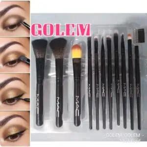 12 pièces pinceaux de maquillage