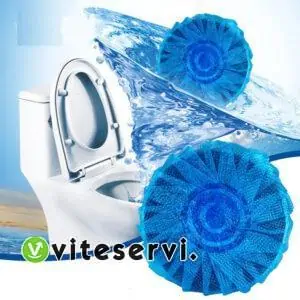 Boule de nettoyage puissante et automatique de cuvette de toilette, désodorisant et détacheur de taches pour la salle de bain