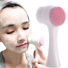 Brosse nettoyant de visage en silicone