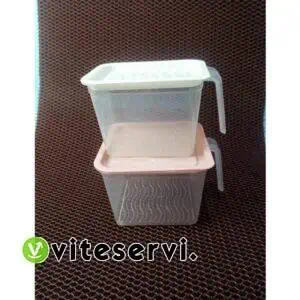 Set de 02 plastiques de rangement à manche