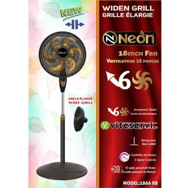 Ventilateur NEON  SF-1866-