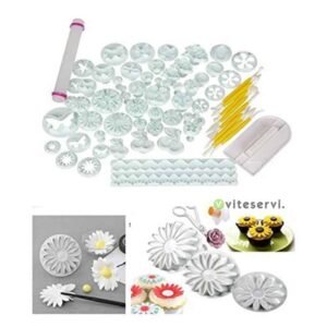 Kit de 68 pcs d'emportes pièces et d'outils à modeler