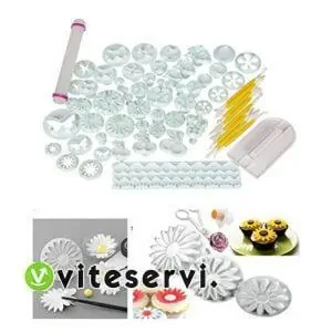 Kit de 68 pcs d'emportes pièces et d'outils à modeler
