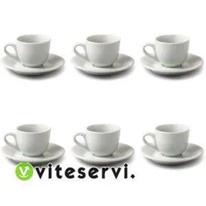 Set de 06 Tasses et 06 sous tasses en céramiques