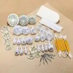 Kit de 68 pcs d'emportes pièces et d'outils à modeler