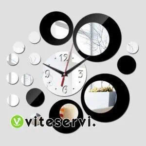 Horloge Moderne de Décoration Murale 3D