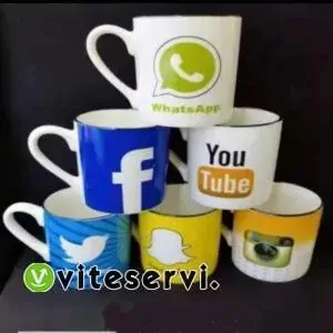 Set de 06 Tasses à différent motif en céramiques