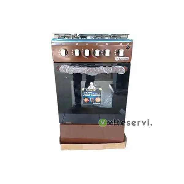 YTReOm5am2YUE028Z0jy Cuisinière à four NEON 4 feux automatique NGC-400