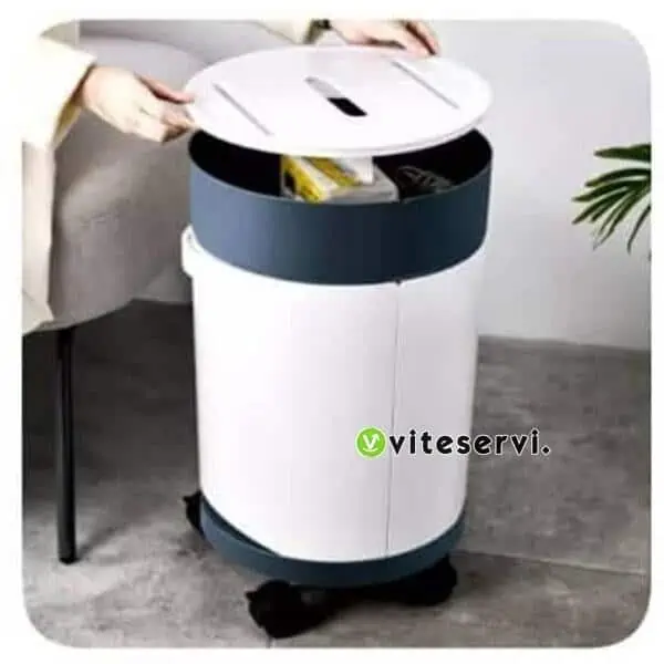 Étagère de rangement multifonction à roulette