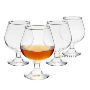 Set de 04 verres à cognac de qualité Supérieure