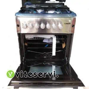 Cuisinière à four NEON 4 feux 60/60 automatique NE-411