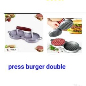 Double press burger