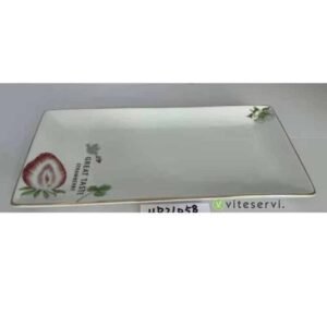 Set de 06 assiette rectangulaire