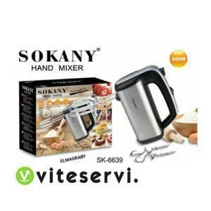 Batteuse Electrique SOKANY 400W 5 vitesses SK-6639