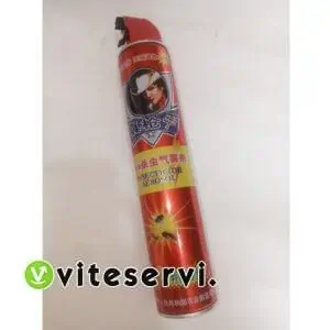 Insecticide Aerosol anti moustique, mouche et cafard grande bouteille